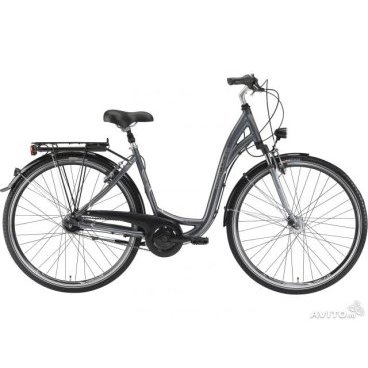 Городской велосипед Hercules City 8 WA 43 см серый 2013