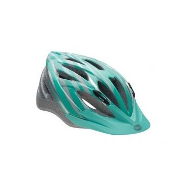 Велошлем подростковый Bell SHASTA, зеленый с серым, BE7059559