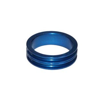 Кольцо проставочное NECO, 1-1/8"х10мм синее, алюминий, SPACER-R 1-1/8"-36X10MM
