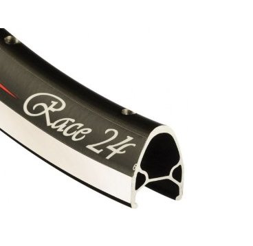Фото Обод велосипедный ALEX RIMS RACE24 700Сx14мм, 36Н, двойной, (Road), CSW, черный, RACE24