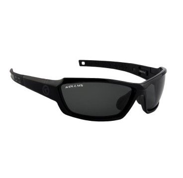 Очки велосипедные KELLYS, оправа чёрная, линзы поляризационные, Sunglasses KELLYS Projectile - Shiny Black - Polar