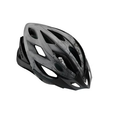 Фото Велошлем KELLY'S REBUS, чёрно-серебрянный, Helmet REBUS