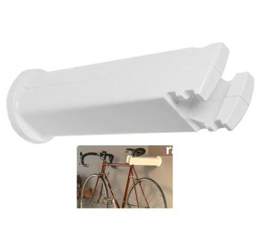 Фото Устройство настенное Peruzzo  COOL BIKE RACK, универсальное, для хранения велосипеда, белое, 405