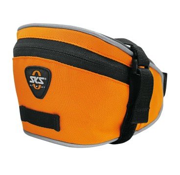 Фото Сумка велосипедная SKS Base Bag M, 900 ml, под седло, оранжевый, 10354