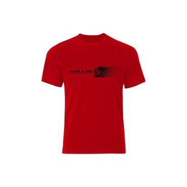 Фото Футболка KELLYS LOGO XL, с коротким рукавом, красная, T-Shirt KELLYS LOGO short sleeve red - XL