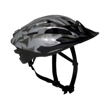 Фото Велошлем HAMAX DYNAMIC, цвет серый с орнаментом, L(58-62см), 120-5820-16