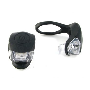Фото Комплект фонарей Vinca sport VL 267-2, 2 штуки, 2 режима работы, чёрный корпус, VL 267-2 black