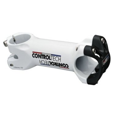 Вынос велосипедный ControlTech ESTRO,  длина 100, 1-1/8", белый, +-5°, RAS-71-100-WHITE