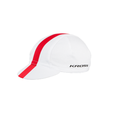 Бейсболка Kross CLASSIC CAP, белый, хлопок, универсальная, T4COD000263WH