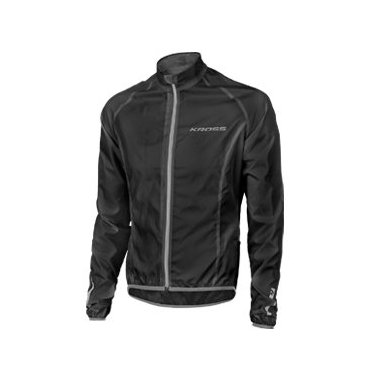 Фото Куртка влагозащитная Kross RAIN JACKET, размер L, черный, T4COD000253LBK