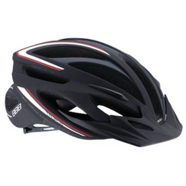 Фото Шлем велосипедный BBB Taurus, размер L, черно-красный, 16 вентиляционных отверстий, BHE-26_2632