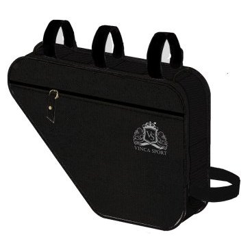 Фото Велосумка под раму Vinca Sport, карман для телефона внутри сумки, 240*180*50мм, черный, FB 05-3