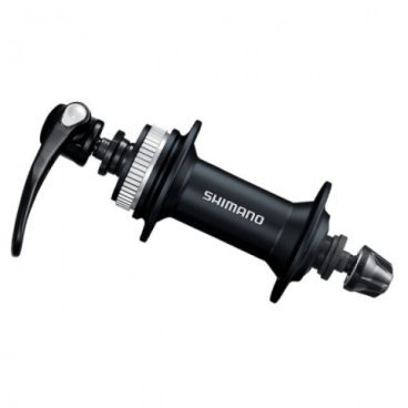 Велосипедная втулка Shimano TX505, передняя, 36 отверстий, 8-10 скоростей, серебристый, EHBTX505A