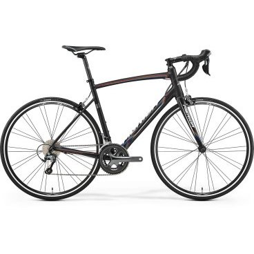 Шоссейный велосипед Merida Ride 300, 2017, черный