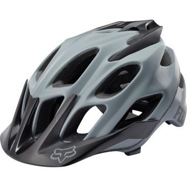 Фото Велошлем Fox Flux Solid Colors Helmet, серый, 17785-006