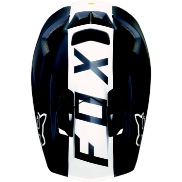 Козырек к шлему Fox Proframe Libra Visor, черно-белый, пластик, 20306-018-OS