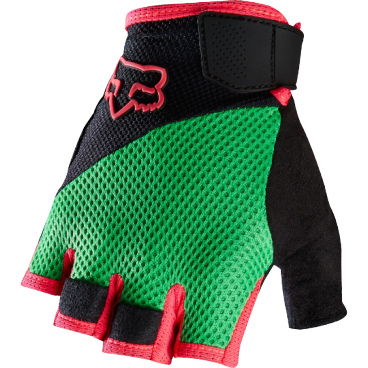 Велоперчатки Fox Reflex Gel Short Glove Flow, зеленые, 2016, 13224-395-L