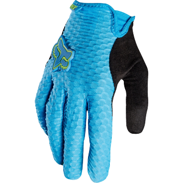 Велоперчатки женские Fox Lynx Womens Glove, синие, 2016, 15722-189-L