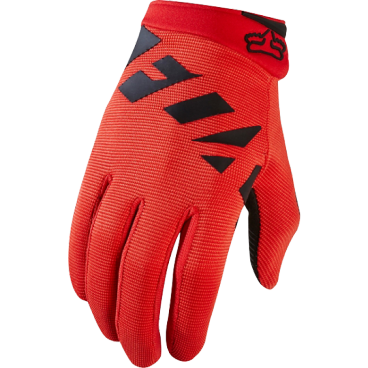 Велоперчатки подростковые Fox Ranger Youth Glove, красно-черные, 2017 ,18762-055-S