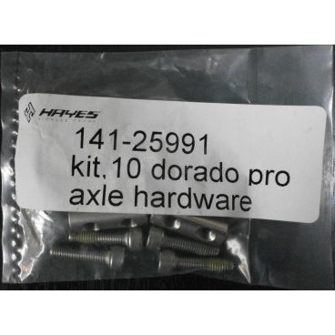 Фото Болты крепления оси вилки Manitou Kit Dorado PRO Axle Hardware, 141-25991