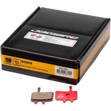 Тормозные колодки Jagwire Mountain Sport Disc Pad Avid BB7, All Juicy, красный, BWD1003