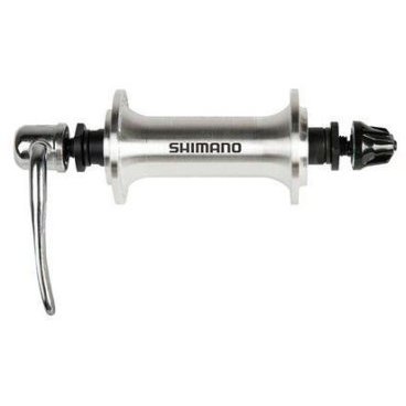 Велосипедная втулка Shimano TX500, передняя, 32 отверстий, v-brake, серебристый, EHBTX500BAS