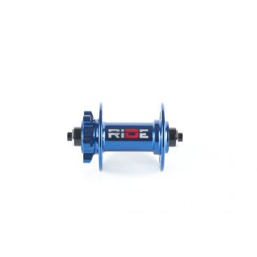 Фото Велосипедная втулка RIDE Trail QR, передняя, 32h, синий, RFT32100BL
