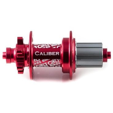 Велосипедная втулка Colt Bikes Caliber, задняя, под кассету, 32H, красный, CB16-CAL-R-135QR-RD