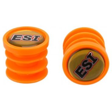 Фото Заглушки руля ESI Logo, пластик, оранжевый, BP1OR