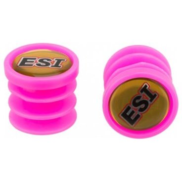 Фото Заглушки руля ESI Logo, пластик, розовый, BP1PK