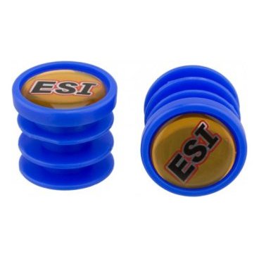 Фото Заглушки руля ESI Logo, пластик, синий, BP1BU