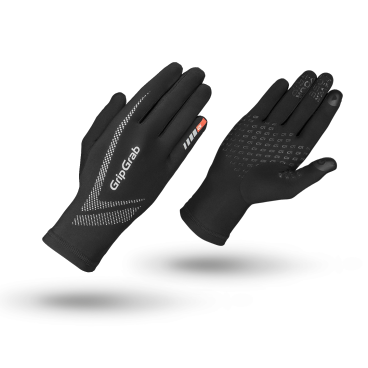 Велоперчатки GripGrab Running Ultralight, черные, 1021XSBlack