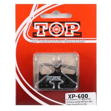 Фото Тормозные колодки X-Top Shimano XT M755, Grimeca 8/Sram/Hope Mono M4/Tech M4, Gold, XP-600S
