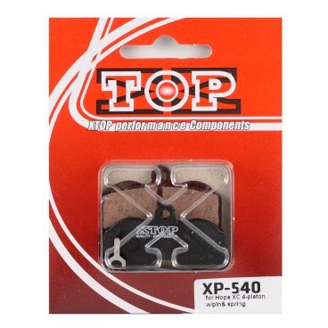 Фото Тормозные колодки X-Top Hope XC 4-piston w/pin& spring, Blue, XP-540