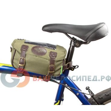 Велосипедная сумка Vinca Sport, на раму, PVC покрытие, 20х10х10 см, FB 11