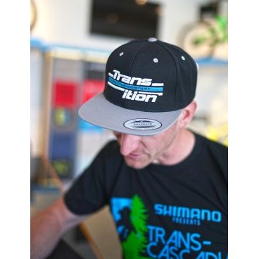 Кепка TBC Snap-Back Hat (Size: Adjustable, Color: Black/Grey, Graphic: TR Split Logo), 01.16.99.9002
