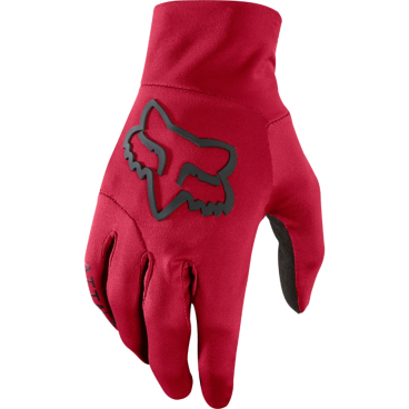Фото Велоперчатки Fox Attack Water Glove, темно-красные, 19831-208-M