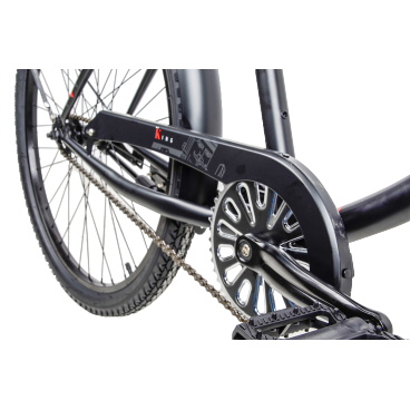 Городской велосипед Welt King Steel One 2017, матово-черный