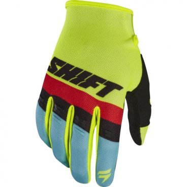 Велоперчатки Shift White Air Glove Flow, желтые, 2017, 19098-130-M