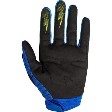 Велоперчатки подростковые Fox Dirtpaw Race Youth Glove, синие, 2018, 19507-002-L