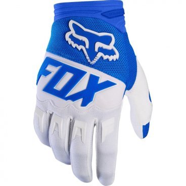 Велоперчатки подростковые Fox Dirtpaw Youth Glove, синие, 2017, 17297-002-M