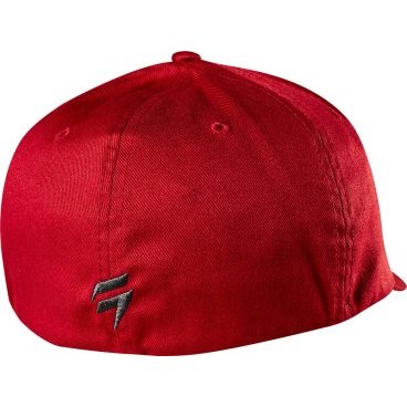 Велобейсболка Shift Black Label Flexfit Hat, темно-красный, 19350-208-L/XL