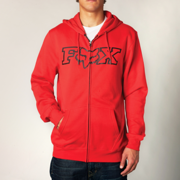 Толстовка Fox Legacy Fheadx Zip Fleece, красный 2016