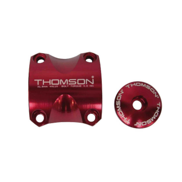Крышка выноса Thomson X4 Dress Up Kit Faceplate/Top Cap/12 bolts, красный, SM-A004-RD