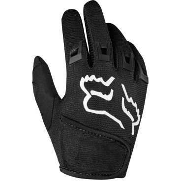 Фото Велоперчатки подростковые Fox Dirtpaw Race Youth Glove, черные, 2019, 22753-001-2XS