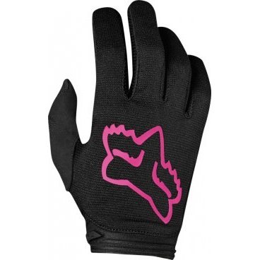 Фото Велоперчатки подростковые Fox Dirtpaw Mata Girls Youth Glove, черно-розовые, 2019, 21762-285-XS