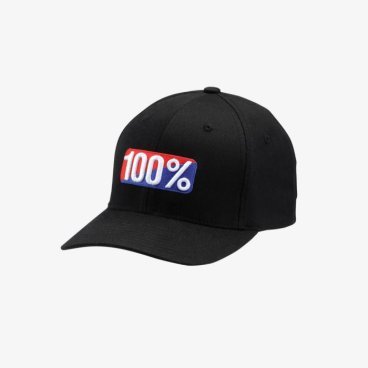 Фото Бейсболка 100% Og Flexfit Hat, черный, 2018, 20011-001