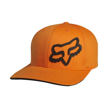 Фото Бейсболка Fox Signature Flexfit Hat, оранжевый, 68073-009-L/XL