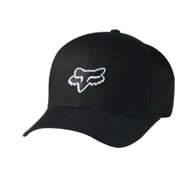 Бейсболка подростковая Fox Youth Legacy Flexfit Hat, черный, 58231-001-OS