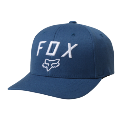 Фото Бейсболка подростковая Fox Youth Legacy Moth 110, синий, 21022-157-OS